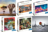 6-er Set High Quality Collection Clementoni Erwachsenen-Puzzle, 1000 Teile