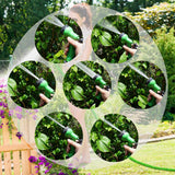 Gartenschlauch flexibler Wasserschlauch Flexischlauch 5-15m dehnbar mit Brause