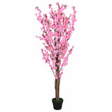 Künstlicher Pfirsischbaum pink 160 cm