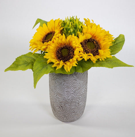 Sonnenblumenstrauß / Sonnenblumenbouquet 36x38 cm