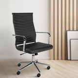Moderner Leder-Bürostuhl CANY: Stil und Komfort in Perfektion. Und doch bequem.