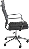 Moderner Leder-Bürostuhl CANY: Stil und Komfort in Perfektion. Und doch bequem.