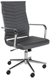 Moderner Leder-Bürostuhl CANY: Stil und Komfort in Perfektion. Und doch bequem.