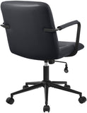 Bürostuhl HILDE, echtes Büffelleder, ergonomisch, belastbar bis 120 kg