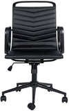 Bürostuhl BAKERS, Leder schwarz