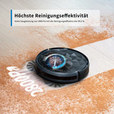 Saugroboter – Leistungsstarker 2800 Pa Staubsauger Roboter mit App-Steuerung, HEPA-Filter & Automatischer Navigation für Tierhaare und Teppiche