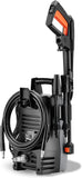 Hochdruckreiniger 110 BAR Arbeitsdruck, Fördermenge 390 l/h,1400 Watt Leistung, 5 m Hochdruckschlauch und -Pistole, 4.9 kg, inkl. Zubehör