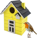 Vogelhaus Nistkasten für kleine Singvögel wie Meisen, Sperling und Fink - Outdoor als Nistplatz in vielen verschiedenen Farben