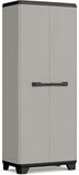 Kunststoffschrank – 166×68×39 cm | 3 Böden | Mehrzweckschrank für Innen & Außen