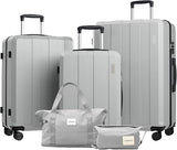 Vallsero 3+2 tlg. Koffer Set, Gepäck Set, Trolleys, Reise Koffer 5tlg