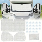 Universal-Sonnenschutz für Transporter 3-teilig