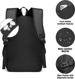 Laptop-Rucksack für Notebook mit Diebstahlsicherung für Reisen, Geschäft und Arbeit.