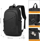 Laptop-Rucksack für Notebook mit Diebstahlsicherung für Reisen, Geschäft und Arbeit.