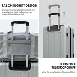 Vallsero 3+2 tlg. Koffer Set, Gepäck Set, Trolleys, Reise Koffer 5tlg