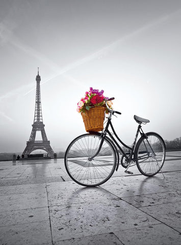 Clementoni Puzzle, 1000 Teile, Romantische Promenade Paris, 50 x 70 cm