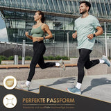 12 Paar Socken für Damen & Herren – Bio-Baumwoll-Mix, atmungsaktiv, weich & ideal für Sport und Alltag, weiß