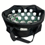 Große Faltbare Einkaufstasche – Wiederverwendbare Tragetasche mit Kordelzug und Schulterriemen