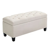 Sitzbank Polsterbank mit Stauraum Truhenbank Flur Schlafzimmer Wohnzimmer, diverse Farben. 100 x 40 x 44 cm