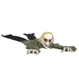 Halloween Dekoration kriechender Zombie 167 cm  LED-Lichter Soundfunktion