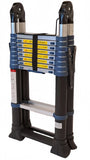 Teleskop-Klappleiter 560 cm neu jetzt mit ausziehbaren Stabilisatoren. EN131 Europanorm.