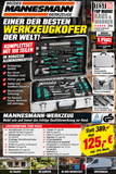 Brüder Mannesmann Alu-Werkzeugkoffer bestückt, 108-tlg. Komplettset