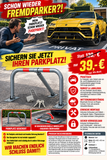 Parkplatzsperre klappbar mit Schloss & 3 Schlüsseln – 80 cm