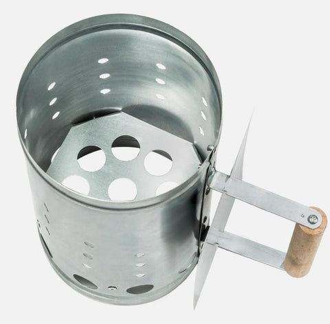 XXL Grillanzünder mit Hitzeschild Anzündkamin Schnellanzünder Grillkoh – Poochy-Couture