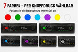 FM-Autoradio 1-DIN mit neuester Technik 45W USB SD TF Aux Bluetooth Freisprechen und FM Empfang