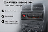 FM-Autoradio 1-DIN mit neuester Technik 45W USB SD TF Aux Bluetooth Freisprechen und FM Empfang