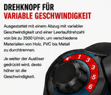 Sonderposten: Akku-Fuchsschwanz Säge 3000rpm mit 2 Akkus. Mit 4 Sägeblättern. Elektrische Reciprosäge (Säbelsäge)
