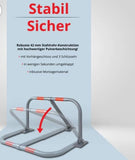 Parkplatzsperre klappbar mit Schloss & 3 Schlüsseln – 80 cm
