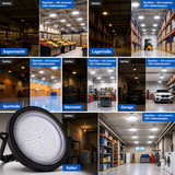 LED-Hallenleuchte 800W – Extra hell, energiesparend, IP66 – für Werkstatt, Lager, Garage & Industrie