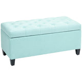 Sitzbank Polsterbank mit Stauraum Truhenbank Flur Schlafzimmer Wohnzimmer, diverse Farben. 100 x 40 x 44 cm