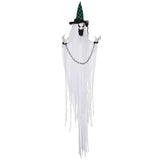 Animierte Halloween-Dekoration – Hängender Gefangenengeist mit Sound & LED, 204 cm
