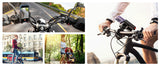 Handyhalterung für Fahrrad, Motorrad, Kinderwagen, Roller. Unglaublich stabil! Testen Sie!
