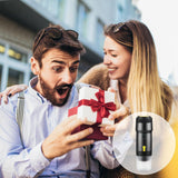 Perfekter Espresso unterwegs: Elektrische Akku-Mini-Espressomaschine für Kapseln