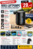 Elektrische USB Akkupumpe 6000mAh Luftpumpe Pool Schlauchboote Luftmatratze Gebläse