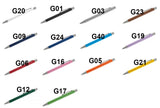 Ab 115 Cent: Gummierte Kugelschreiber inklusive Druck Ihres Namens, Firma oder Logo. Muster gratis!