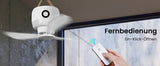 Mobiler Akku-Deckenventilator mit LED und Fernbedienung – 8000 mAh Akku