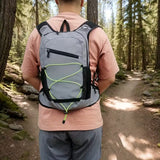 Reflektierender Leucht-Rucksack. 8 Liter. Kleines Raumwunder.