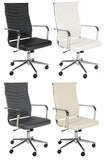 Moderner Leder-Bürostuhl CANY: Stil und Komfort in Perfektion. Und doch bequem.