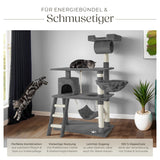 Kratzbaum MARCO 141 cm, Katzenbaum mit Sisal