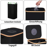 Waschbarer Recycling-Eimer 100 Liter – robust, platzsparend und faltbar