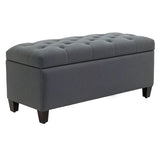Sitzbank Polsterbank mit Stauraum Truhenbank Flur Schlafzimmer Wohnzimmer, diverse Farben. 100 x 40 x 44 cm
