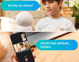 Überwachungskamera mit 2 Doppel-Objektiv und Bildschirm 6MP WLAN PTZ HD IP Kamera PIR Schwenkbar