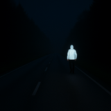 Reflektierende Lebensretter-Kapuzenjacke – winddicht, ideal für Nachtfahrten, Outdoor und urbane Streetwear Jacke