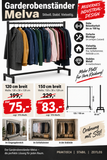 Garderobenständer im Industrialdesign. Für Büro, Hotel, Messen, Events, Sport, Boutiquen, Showrooms usw.