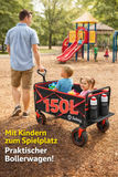 Bollerwagen Faltbar Gartenwagen Handwagen Strandwagen Klappbar Transportwagen