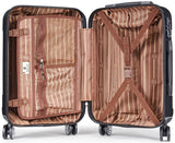 Luxus Handgepäck Koffer Trolley. Besonderheit: Extrem stabil aus Polycarbonat.