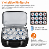 Designer-Kühltasche 14 Liter – Hält Getränke kalt. Auch mit Kühl-Akkus zu verwenden.